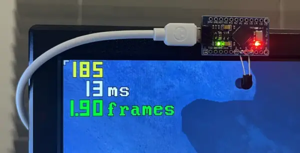 LATENCY METER FOR ACCURATE GAMING