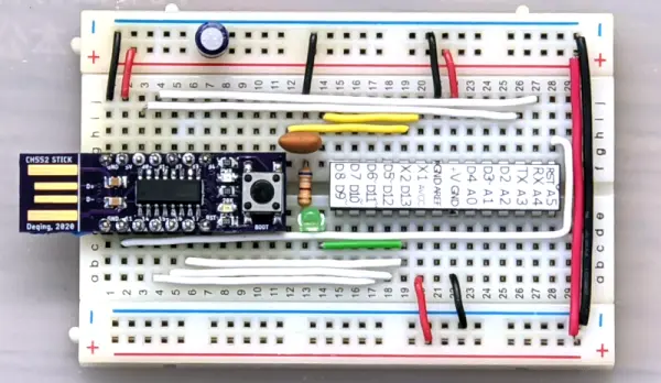 THIS ARDUINO DEBUGGER USES THE CH552 1