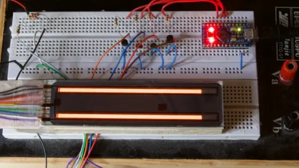 NOBLE GRAPHS DISPLAYING DATA WITH NEON LIKE ITS 1972