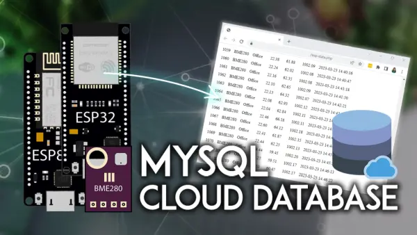 ESP32 ESP8266 Seamless Data Integration with MySQL and PHP