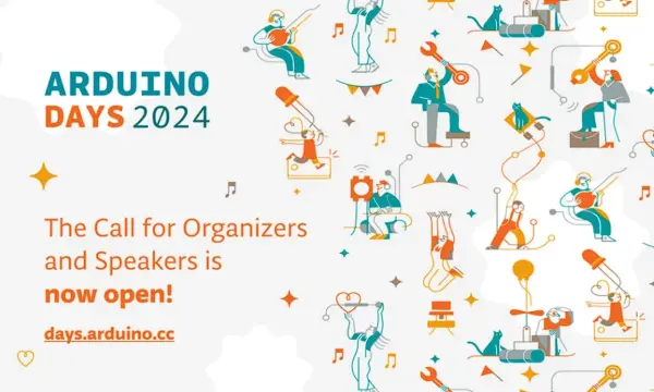 Arduino Days 2024 confirmed for March 21st 23rd 2024