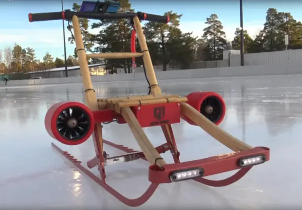 BRINGING MODERN TECHNOLOGY TO A SLED