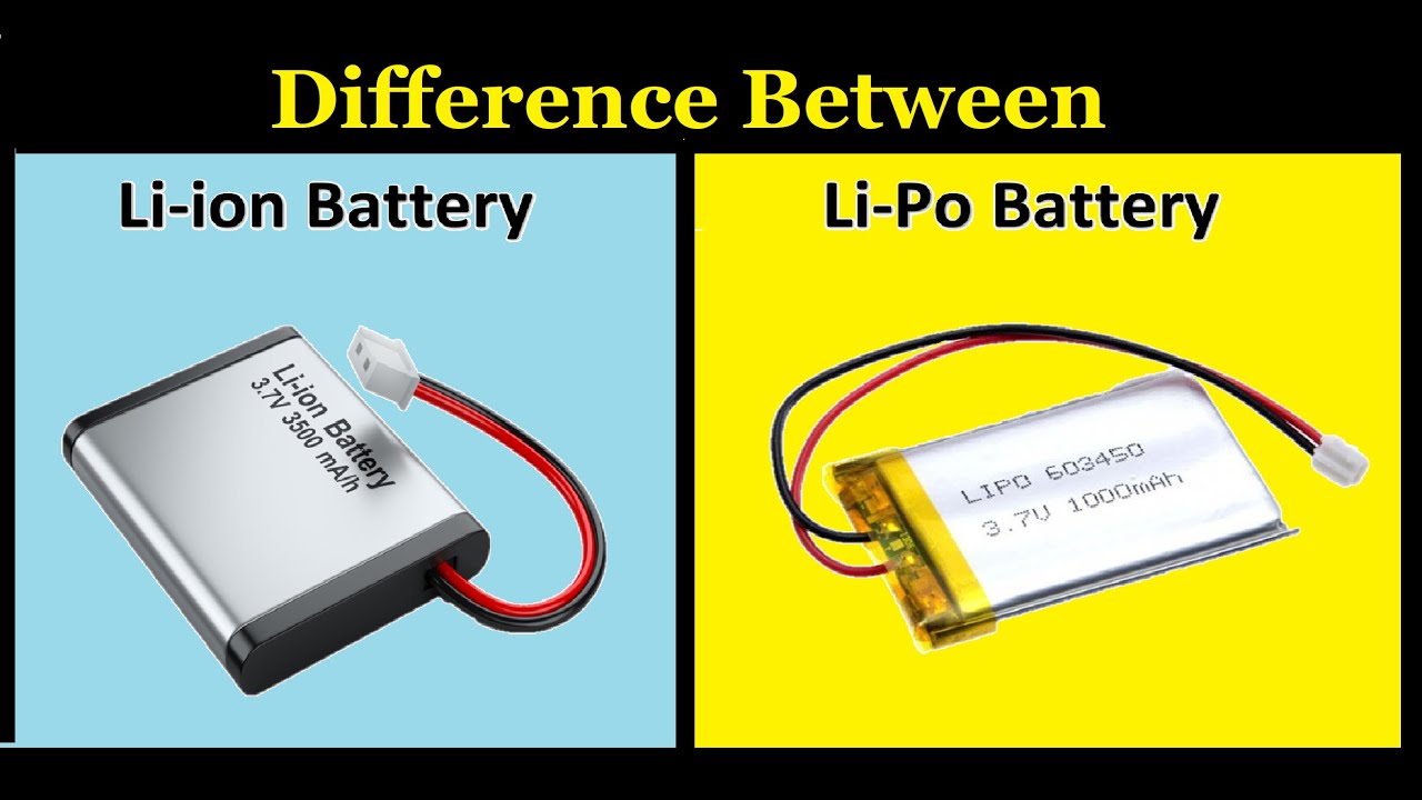 Lithium-ion vs. Lithium-polymer Batteries