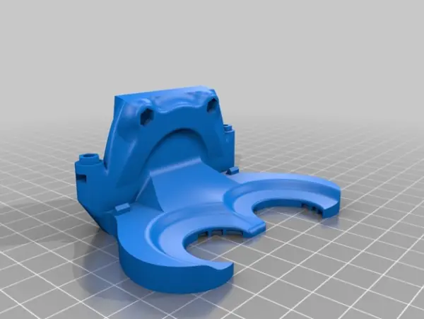 3D model of a fan duct for the Wanhao 4S