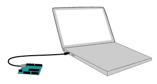 uno usb laptop